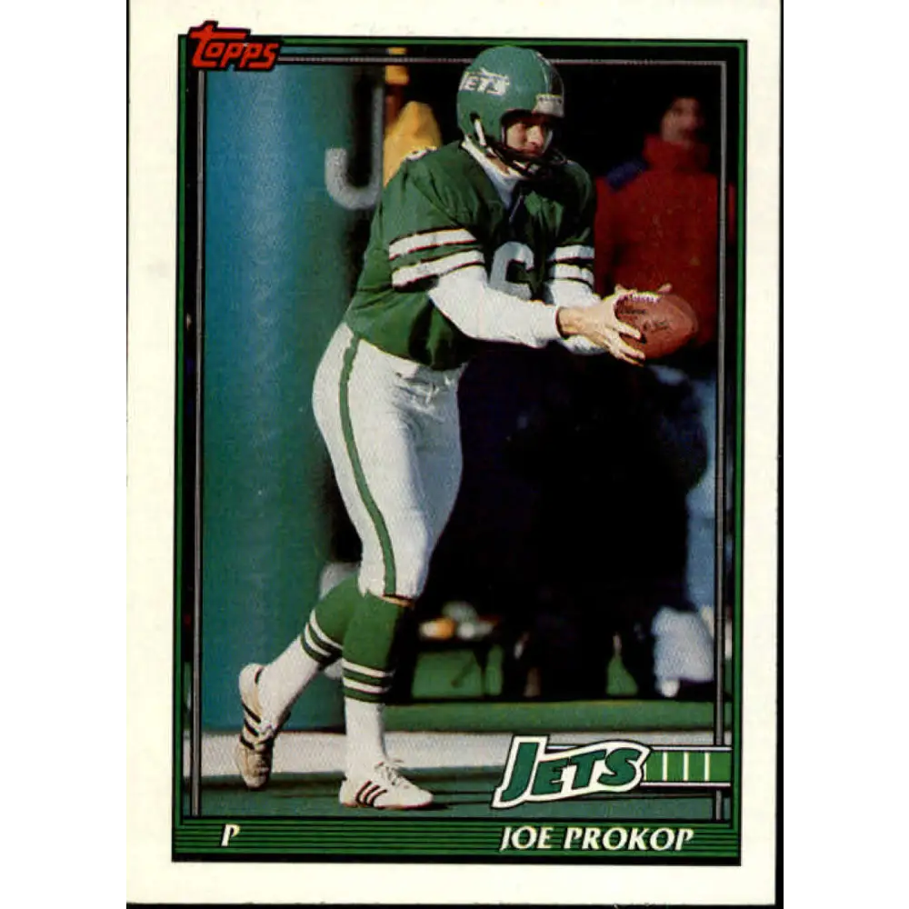 1991 Topps #477 Joe Prokop NM-MT New York Jets Football Card  Image 1