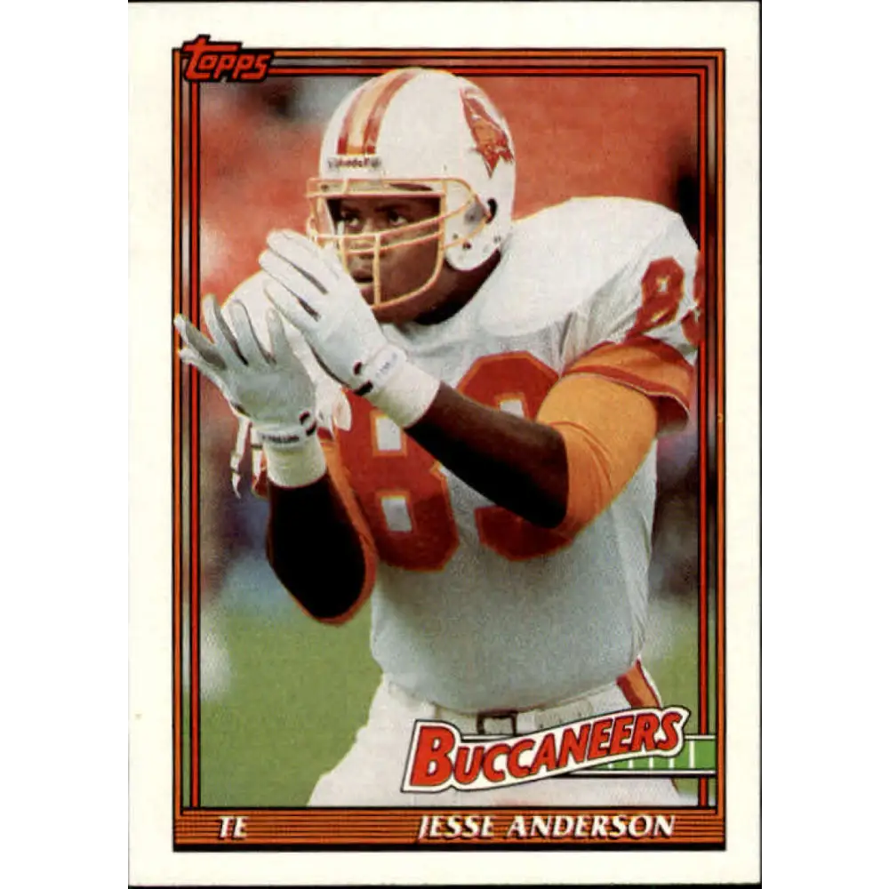 1991 Topps #488 Jesse Anderson NM-MT Tampa Bay Buccaneers Football Card  Image 1