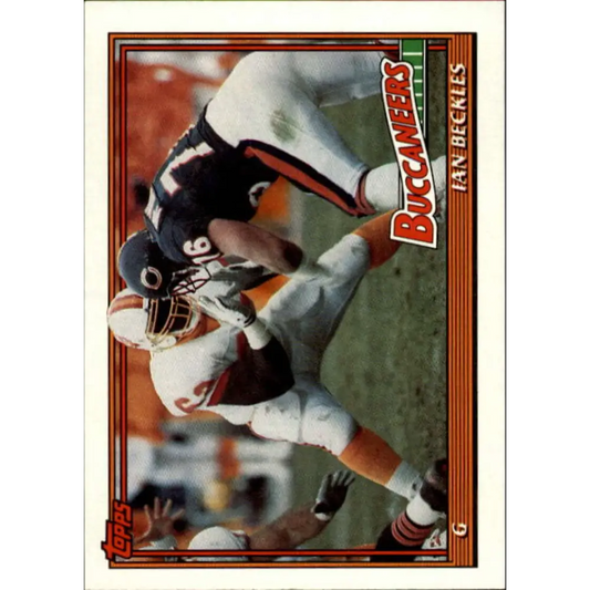 1991 Topps #495 Ian Beckles NM-MT Tampa Bay Buccaneers Football Card  Image 1