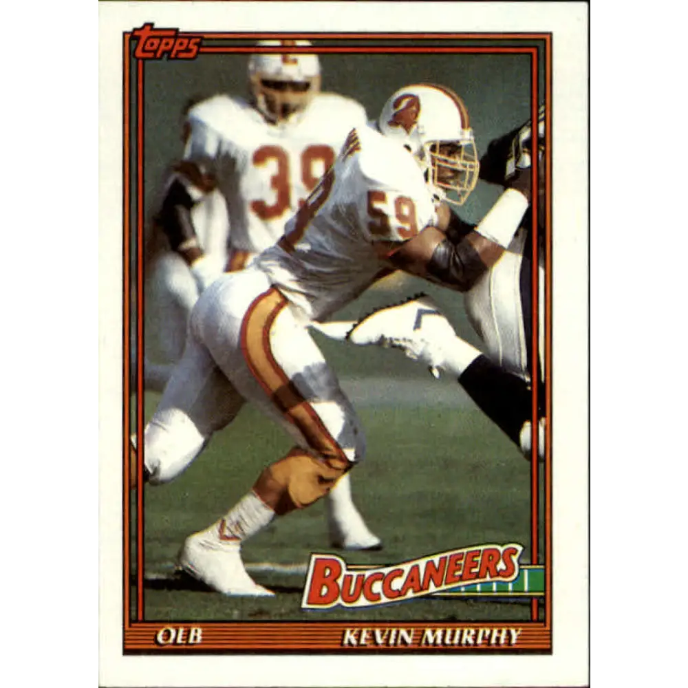 1991 Topps #499 Kevin Murphy NM-MT Tampa Bay Buccaneers Football Card  Image 1