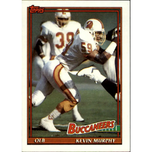1991 Topps #499 Kevin Murphy NM-MT Tampa Bay Buccaneers Football Card  Image 1