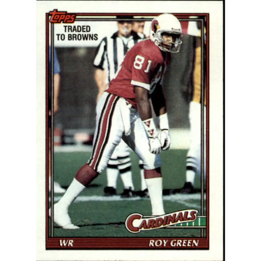 1991 Topps #513 Roy Green NM-MT Cleveland Browns Football Card  Image 1