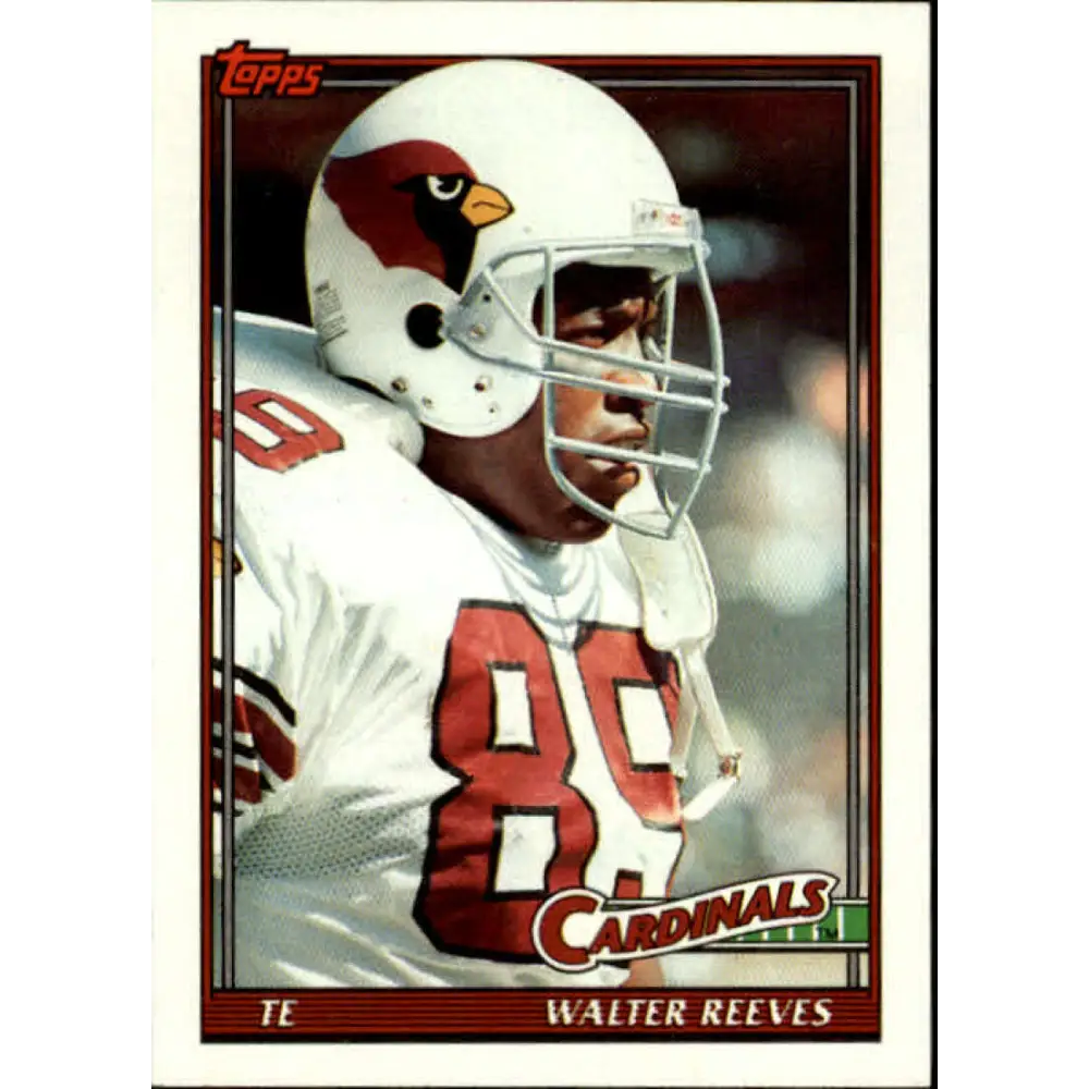 1991 Topps #520 Walter Reeves NM-MT Phoenix Cardinals Football Card  Image 1