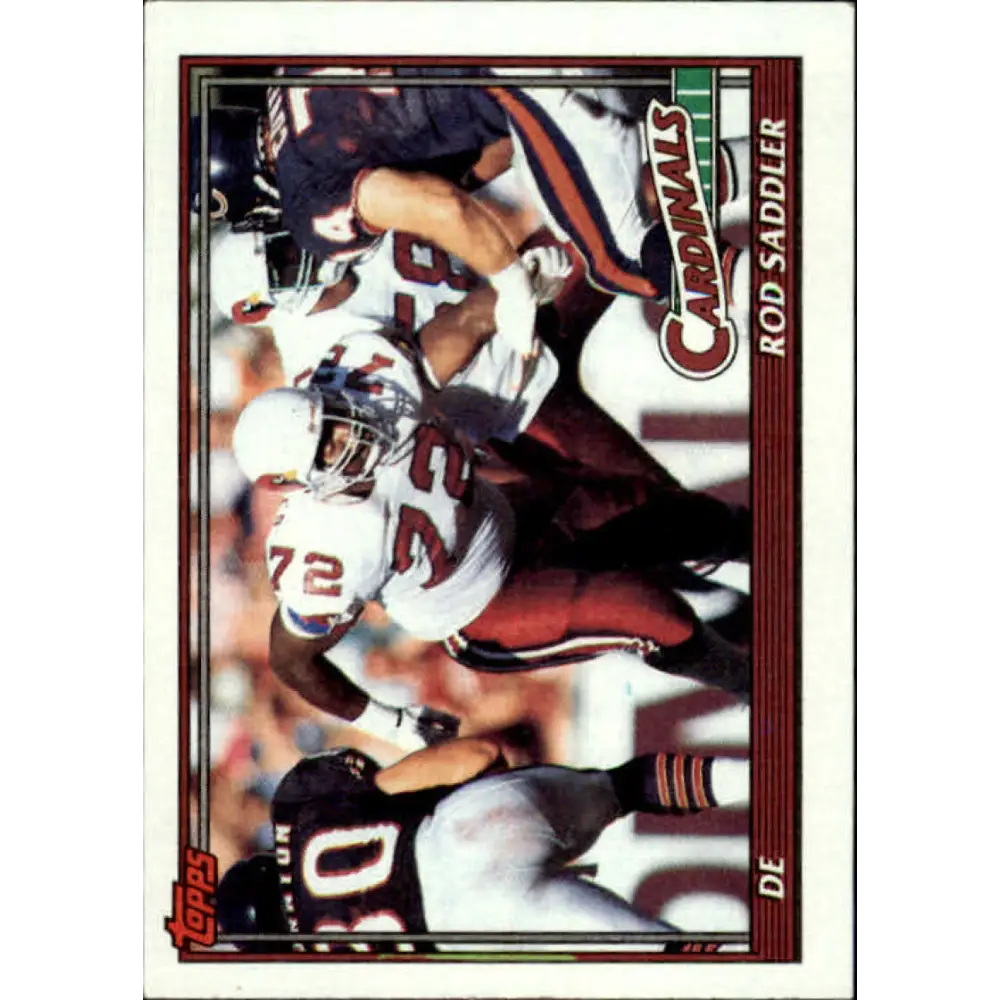 1991 Topps #522 Rod Saddler NM-MT Phoenix Cardinals Football Card  Image 1