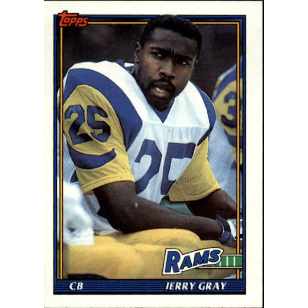 1991 Topps #541 Jerry Gray NM-MT Los Angeles Rams Football Card  Image 1