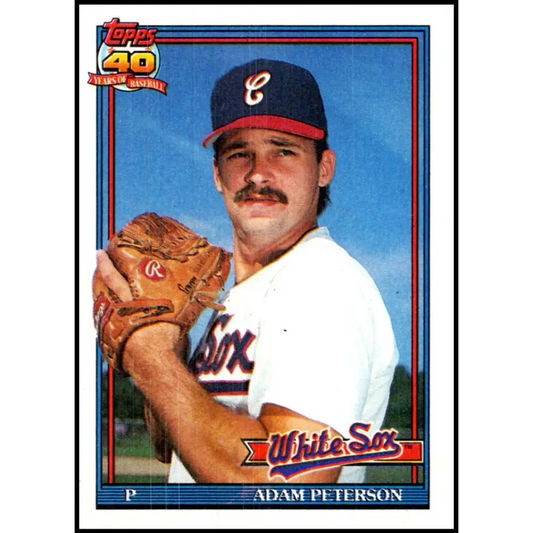 1991 Topps #559 Adam Peterson NM-MT Chicago White Sox Baseball Card  Image 1