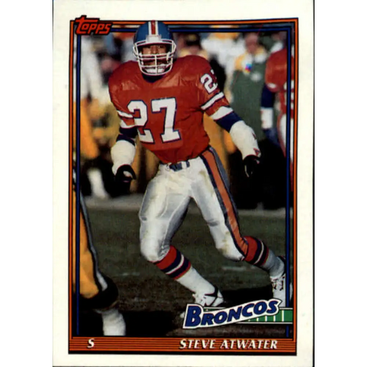 1991 Topps #565 Steve Atwater NM-MT Denver Broncos Football Card  Image 1