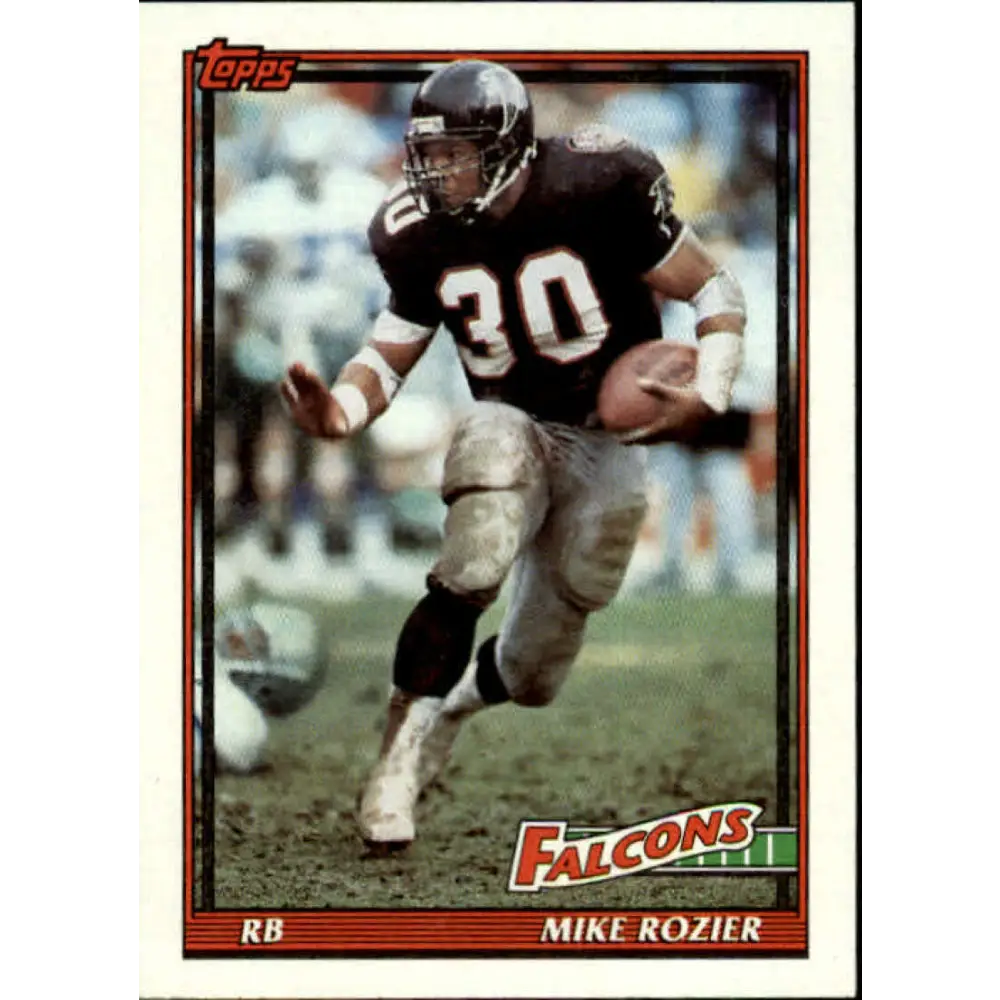 1991 Topps #572 Mike Rozier NM-MT Atlanta Falcons Football Card  Image 1