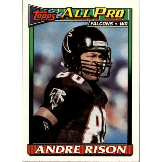 1991 Topps #575 Andre Rison NM-MT Atlanta Falcons Football Card  Image 1