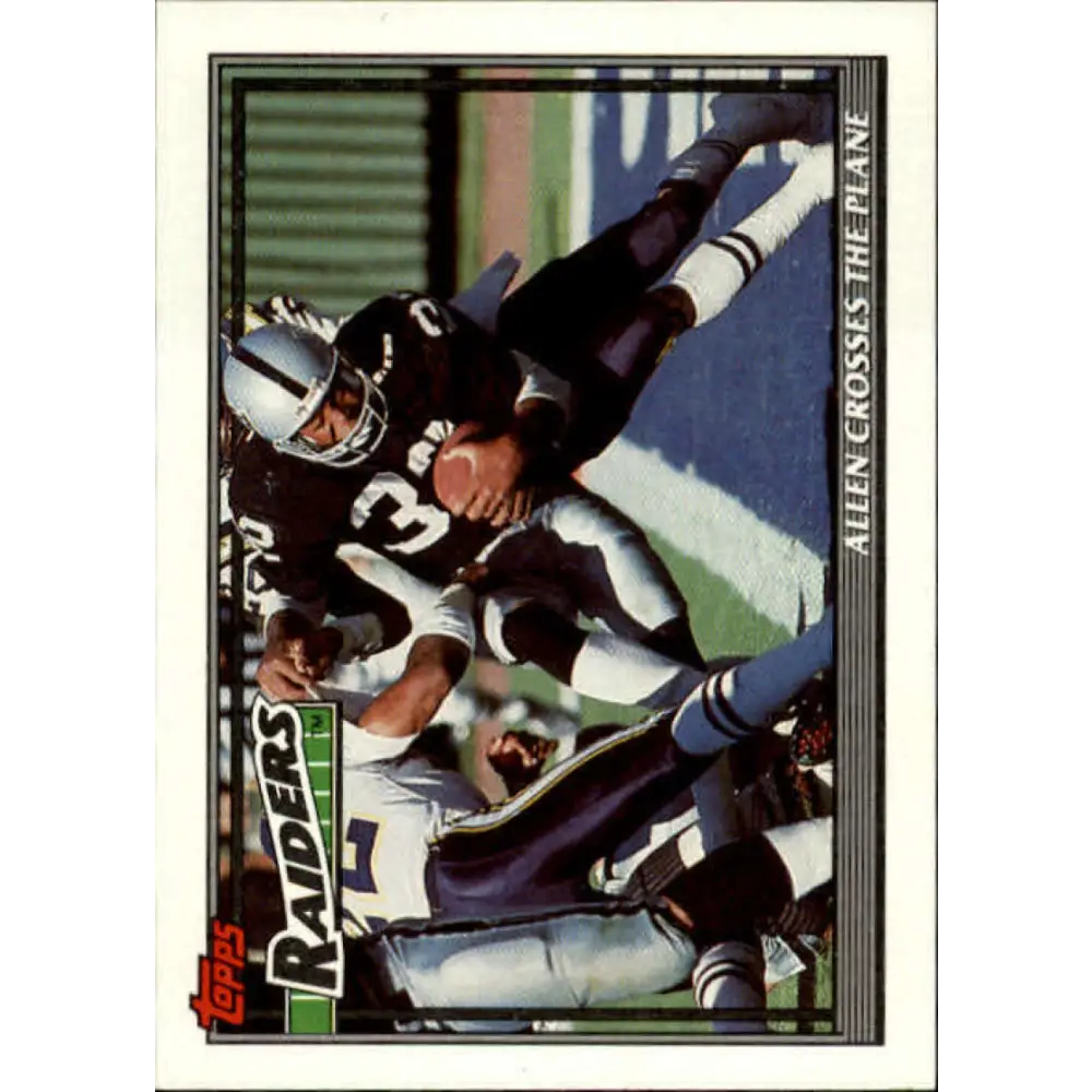 1991 Topps #640 Marcus Allen NM-MT Los Angeles Raiders Football Card  Image 1