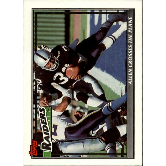 1991 Topps #640 Marcus Allen NM-MT Los Angeles Raiders Football Card  Image 1