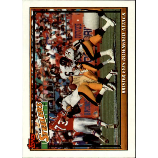 1991 Topps #650 Bubby Brister NM-MT Pittsburgh Steelers Football Card  Image 1