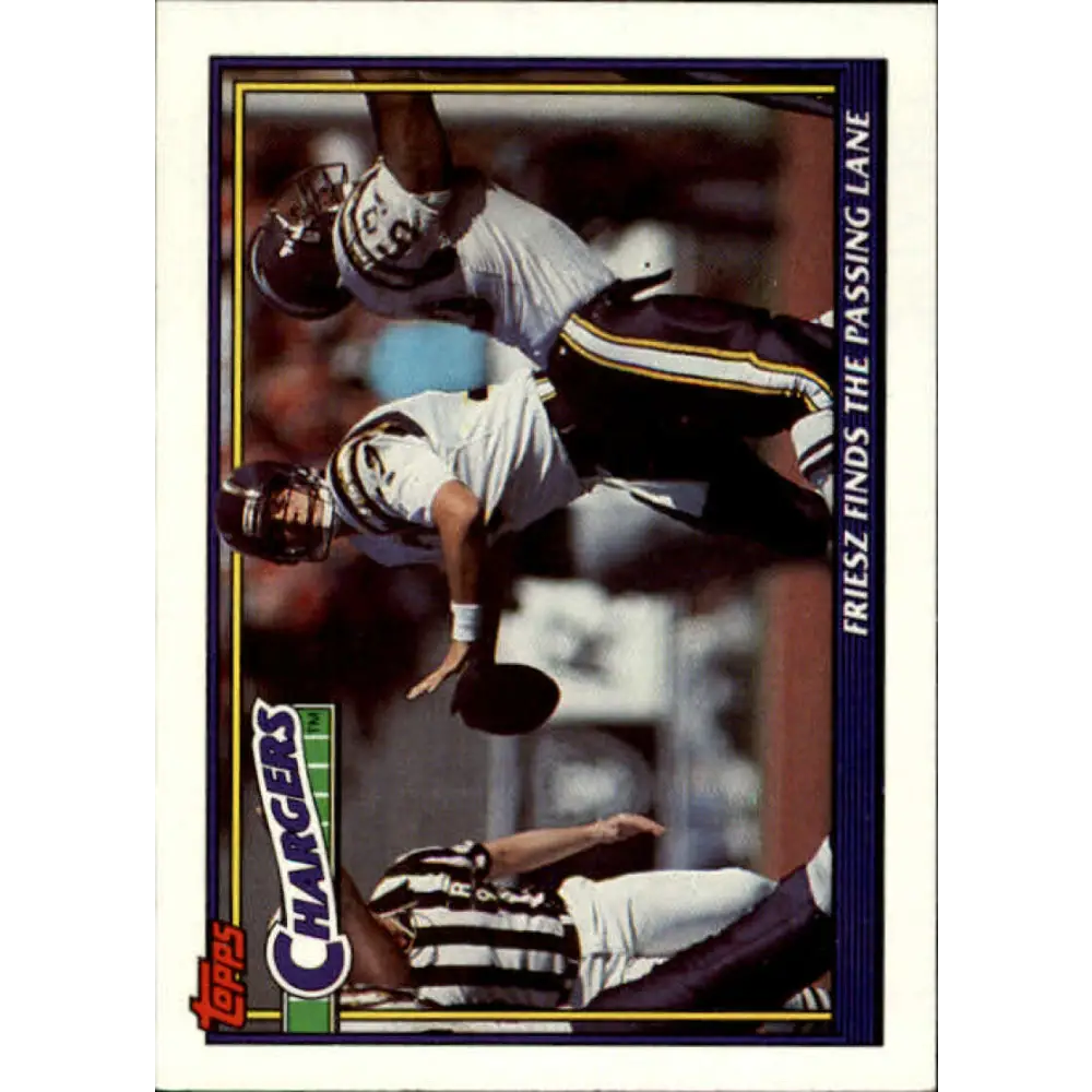1991 Topps #651 John Friesz NM-MT San Diego Chargers Football Card  Image 1