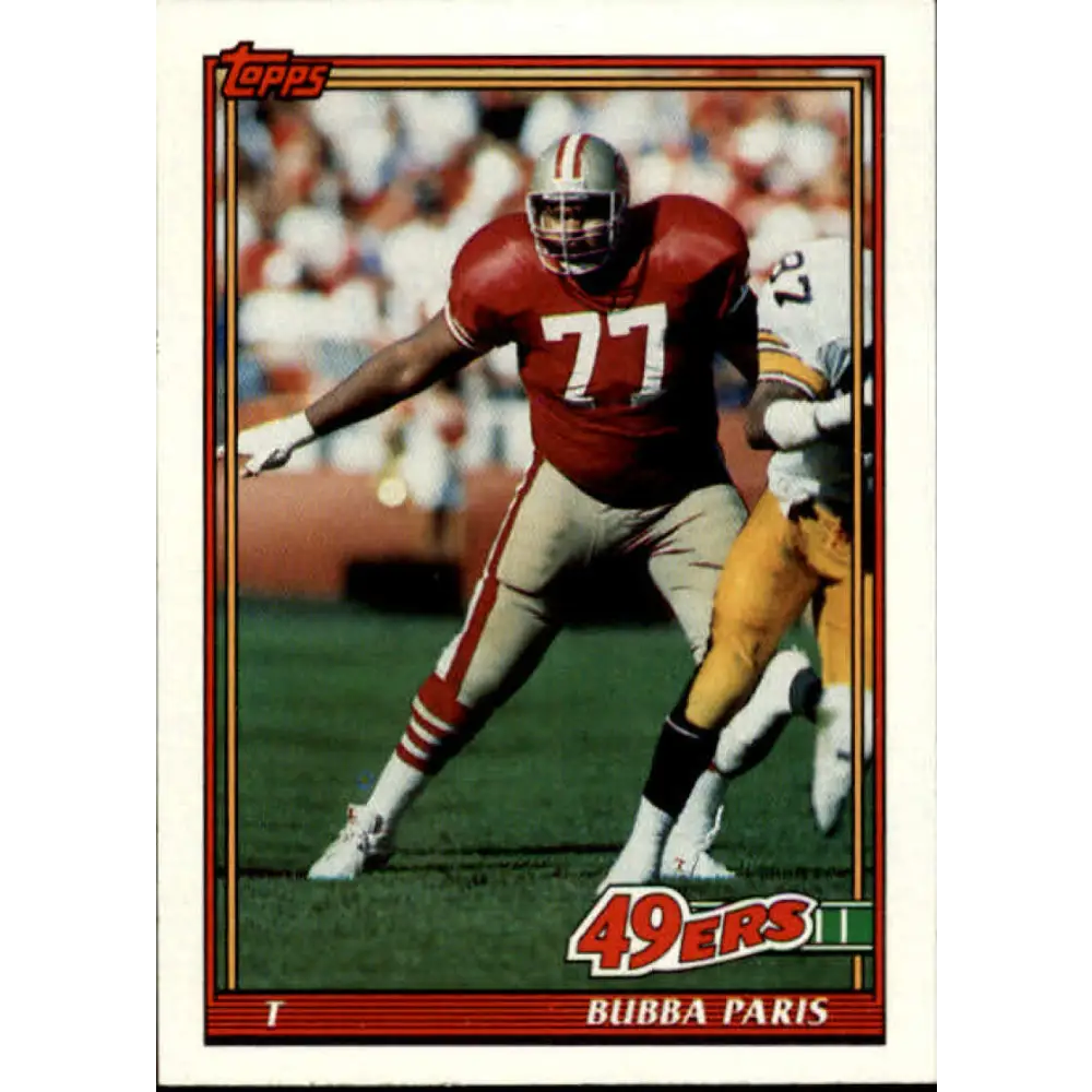 1991 Topps #67 Bubba Paris NM-MT San Francisco 49ers Football Card  Image 1