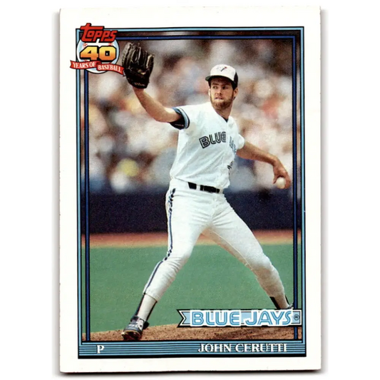 1991 Topps #687 John Cerutti NM-MT Toronto Blue Jays Baseball Card  Image 1
