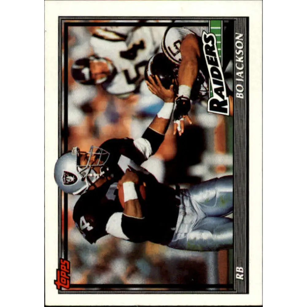 1991 Topps #99 Bo Jackson NM-MT Los Angeles Raiders Football Card  Image 1