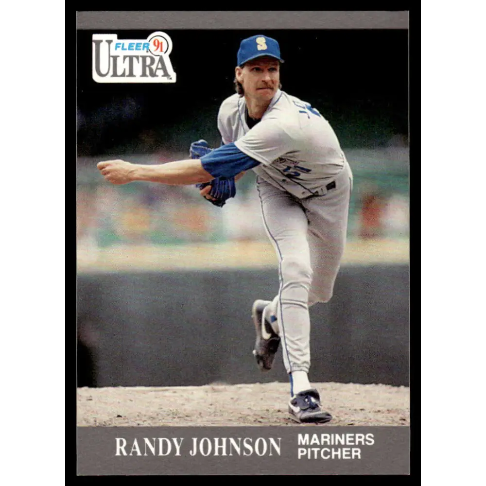 1991 Ultra #339 Randy Johnson NM-MT Seattle Mariners Baseball Card Image 1