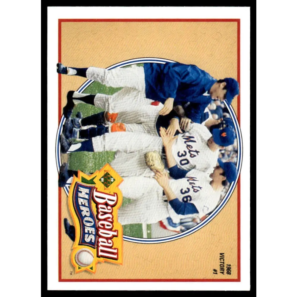 1991 Upper Deck #10 Nolan Ryan EX/NM New York Mets Baseball Card Image 1