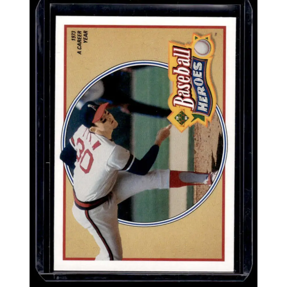 1991 Upper Deck #11 Nolan Ryan California Angels NM-MT Baseball Card Image 1