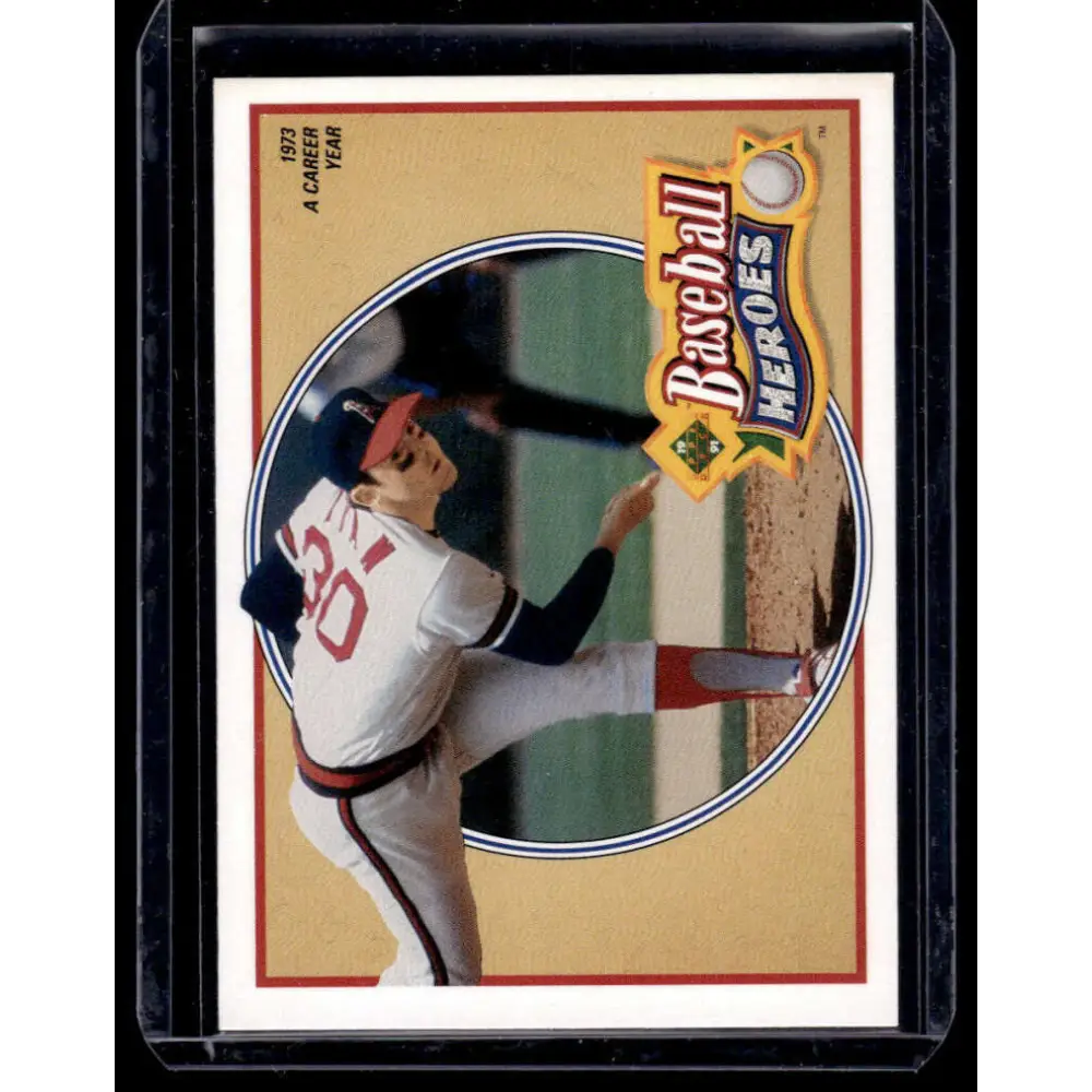 1991 Upper Deck #11 Nolan Ryan California Angels NM-MT Baseball Card Image 1