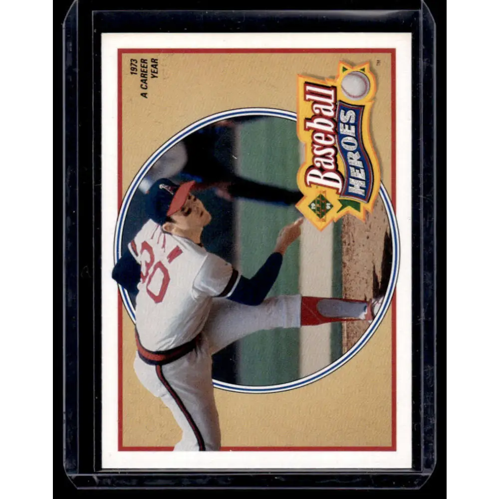 1991 Upper Deck #11 Nolan Ryan California Angels NM-MT Baseball Card Image 1
