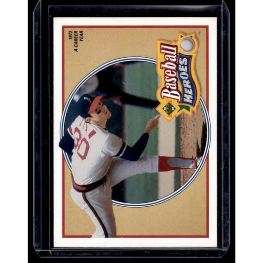 1991 Upper Deck #11 Nolan Ryan California Angels NM-MT Baseball Card Image 1