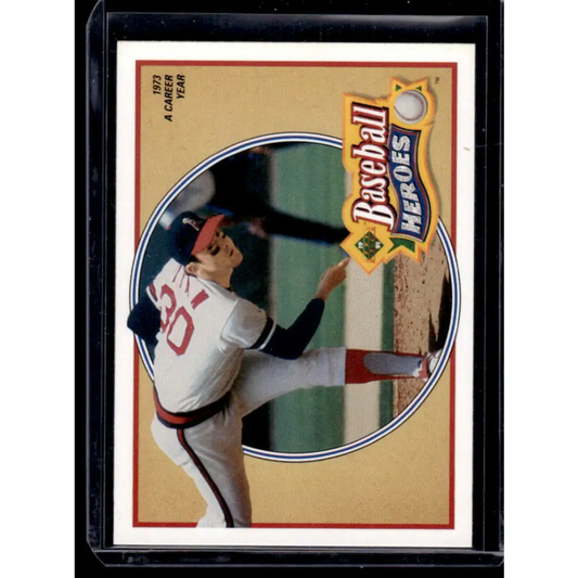 1991 Upper Deck #11 Nolan Ryan California Angels NM-MT Baseball Card Image 1