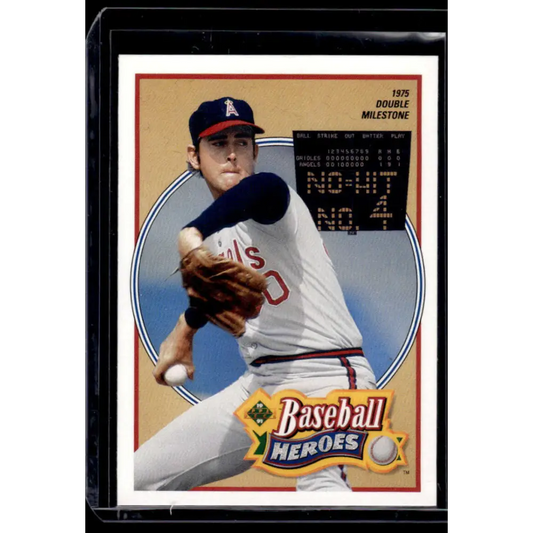 1991 Upper Deck #12 Nolan Ryan California Angels NM-MT Baseball Card Image 1