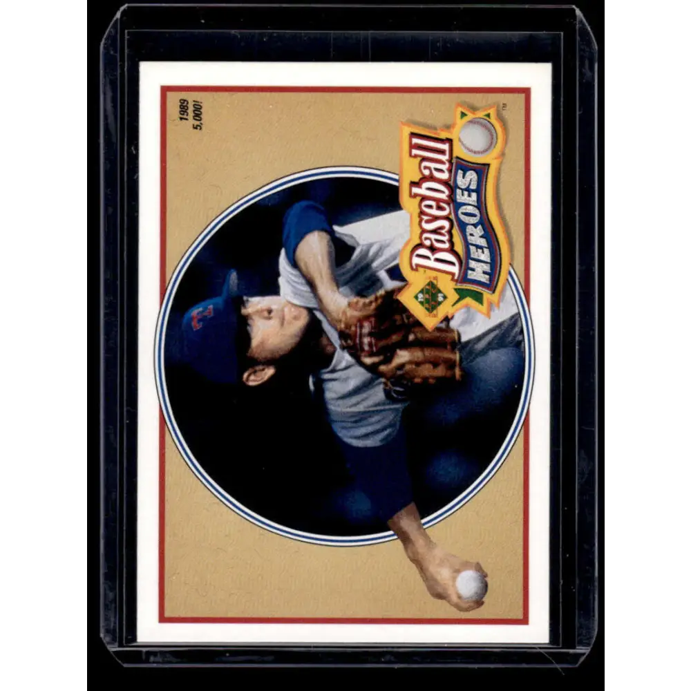 1991 Upper Deck #15 Nolan Ryan Texas Rangers NM-MT Baseball Card Image 1