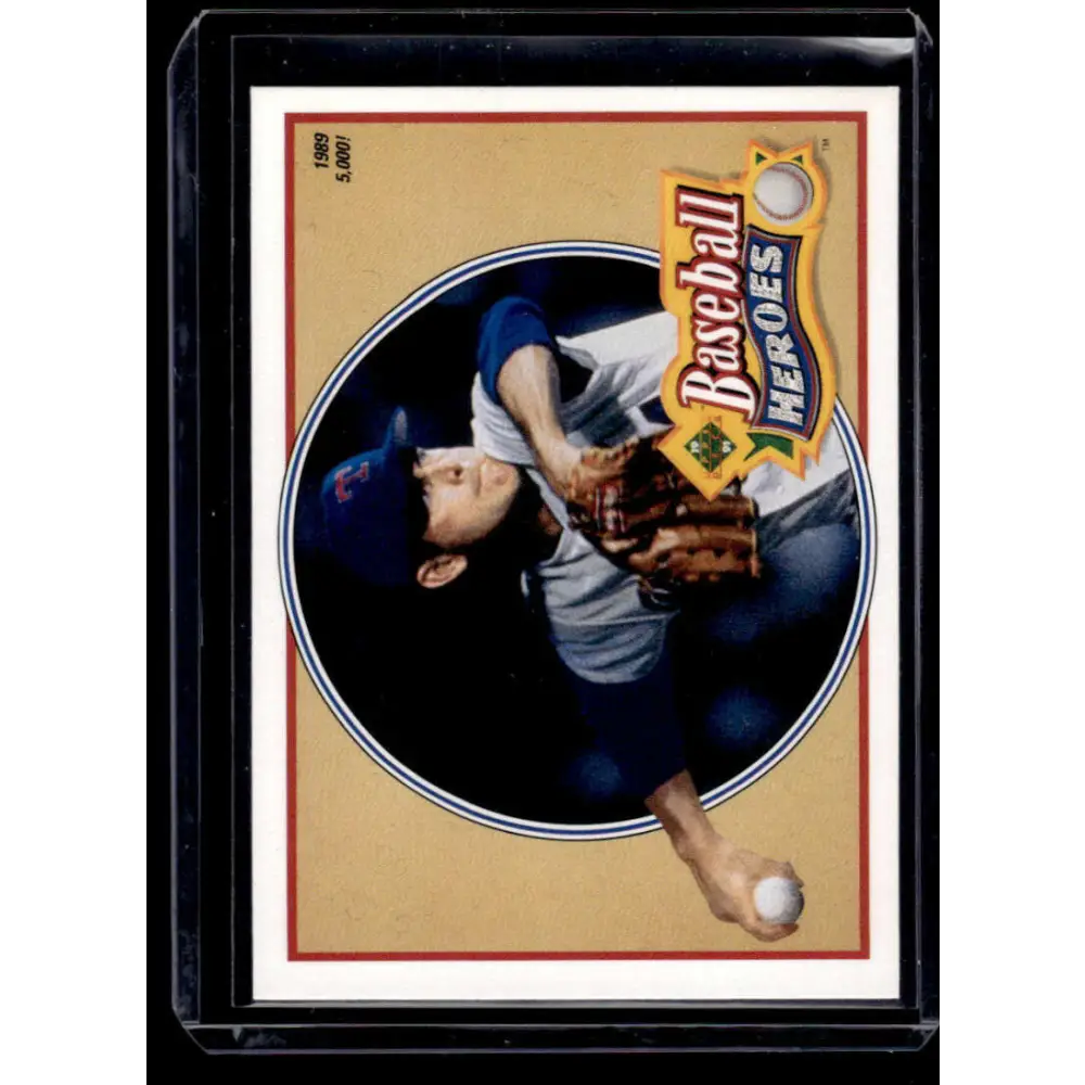 1991 Upper Deck #15 Nolan Ryan Texas Rangers NM-MT Baseball Card Image 1