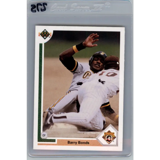 1991 Upper Deck #154 Barry Bonds NM-MT Pittsburgh Pirates Baseball Card Image 1