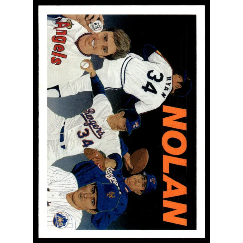 1991 Upper Deck #18 Nolan Ryan EX/NM Mets / Angels / Astros / Rangers Baseball Card Image 1
