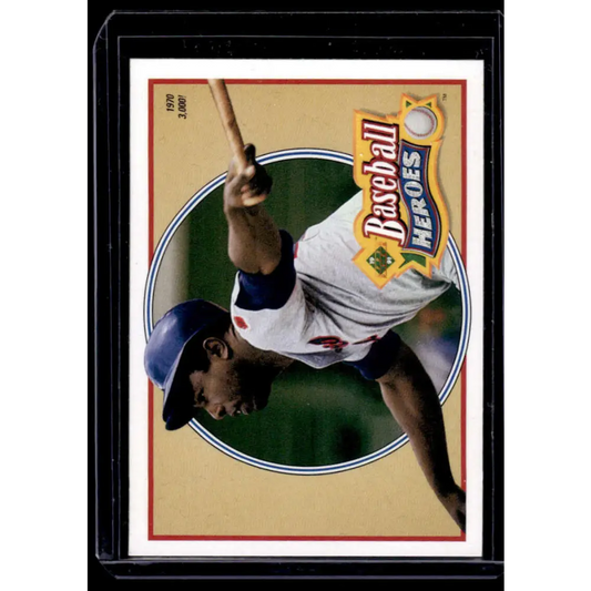 1991 Upper Deck #22 Hank Aaron Atlanta Braves NM-MT Baseball Card Image 1