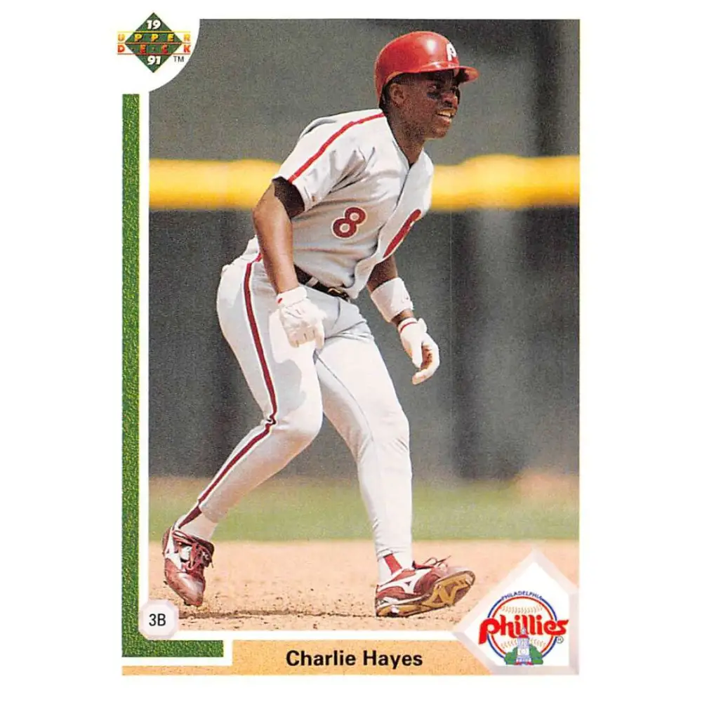 1991 Upper Deck #269 Charlie Hayes NM-MT Philadelphia Phillies Baseball Card Image 1