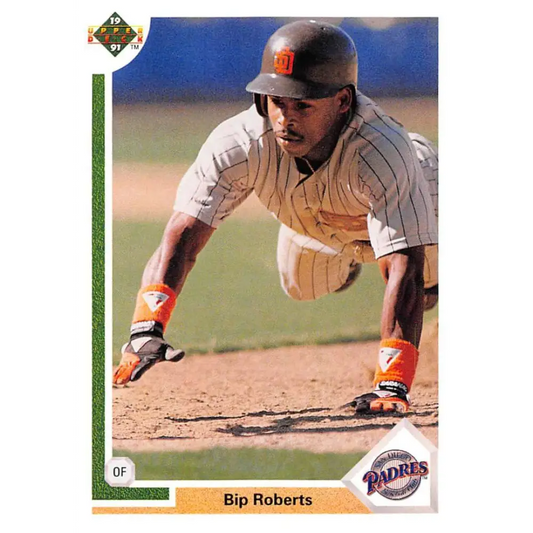 1991 Upper Deck #271 Bip Roberts NM-MT San Diego Padres Baseball Card Image 1