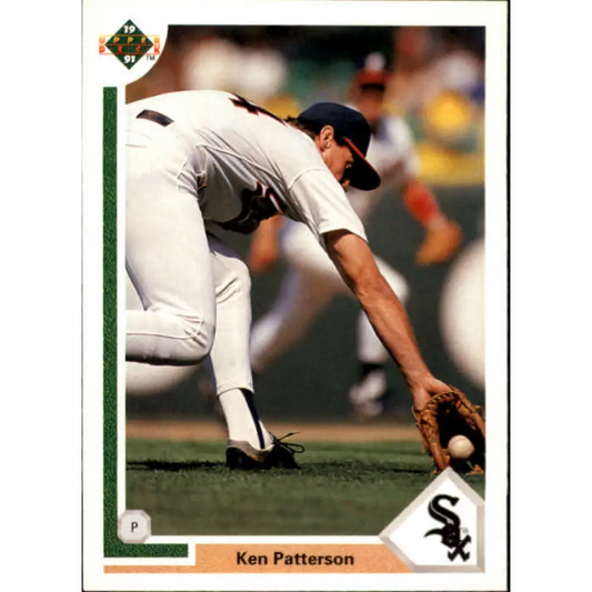 1991 Upper Deck #283 Ken Patterson EX Excellent Chicago White Sox Baseball Card  Image 1