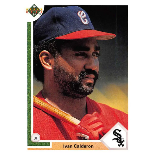 1991 Upper Deck #285 Ivan Calderon NM-MT Chicago White Sox Baseball Card Image 1