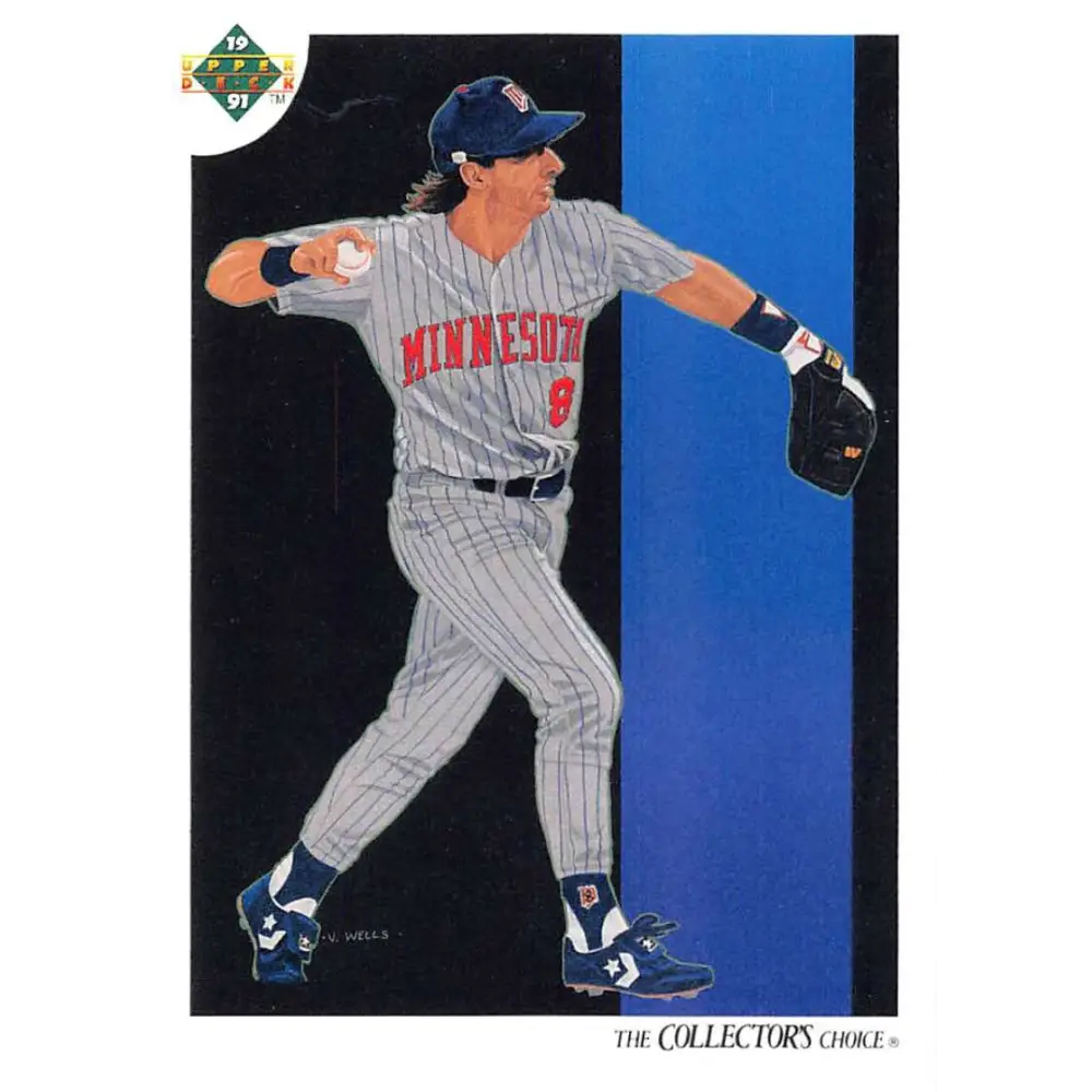 1991 Upper Deck #34 Gary Gaetti EX Excellent Minnesota Twins Baseball Card  Image 1