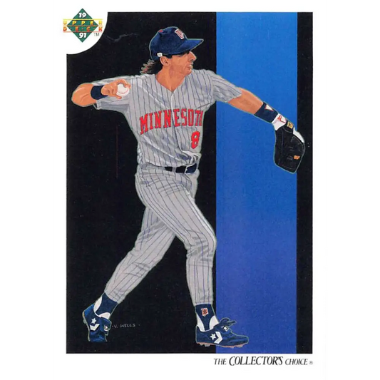 1991 Upper Deck #34 Gary Gaetti TC NM-MT Minnesota Twins Baseball Card Image 1