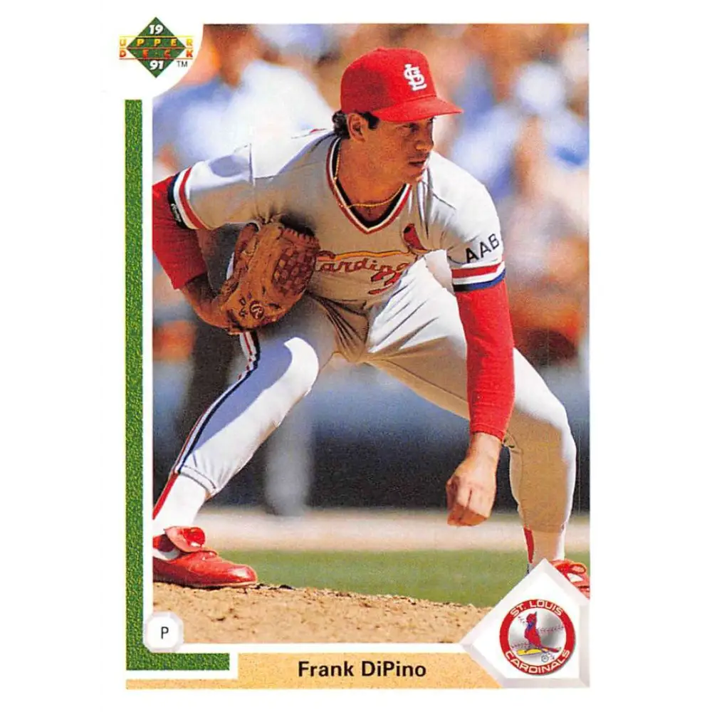 1991 Upper Deck #350 Frank DiPino NM-MT St. Louis Cardinals Baseball Card Image 1
