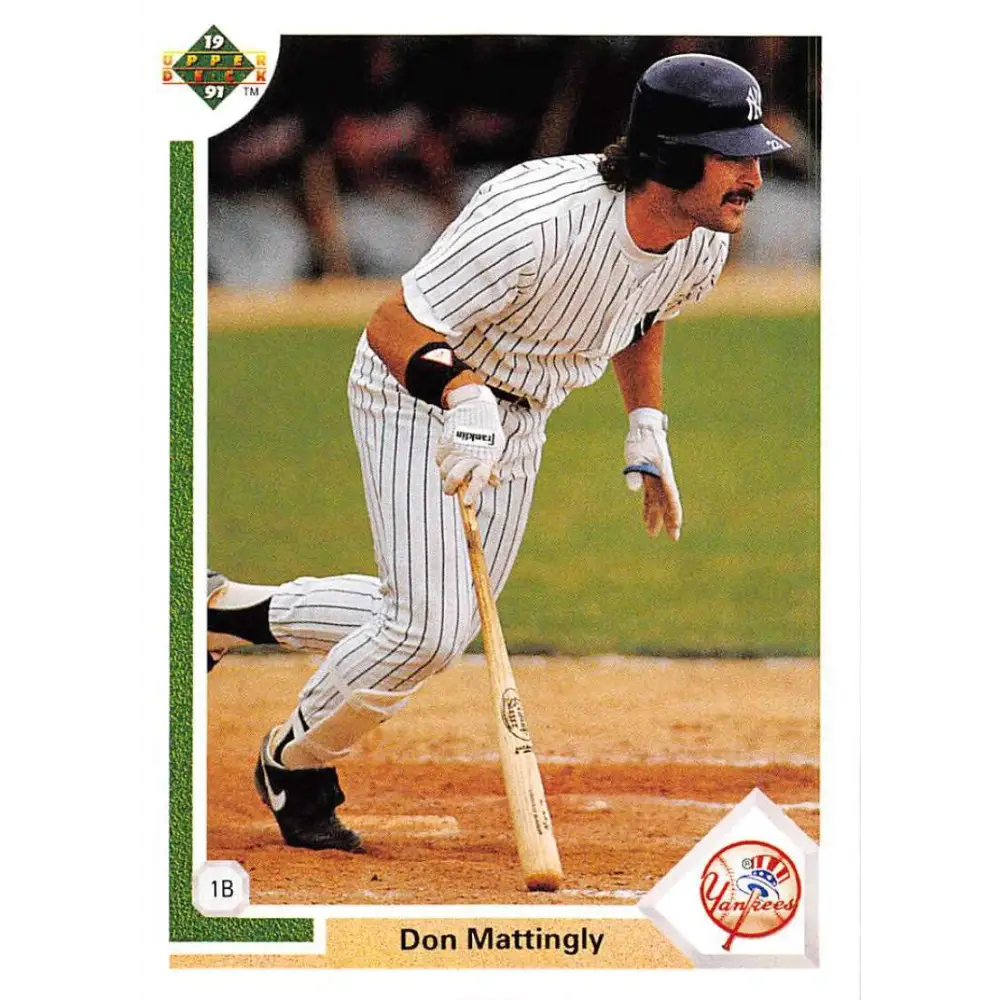 1991 Upper Deck #354 Don Mattingly EX Excellent New York Yankees Baseball Card  Image 1
