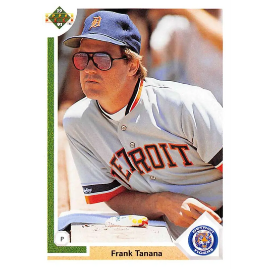1991 Upper Deck #369 Frank Tanana EX Excellent Detroit Tigers Baseball Card  Image 1