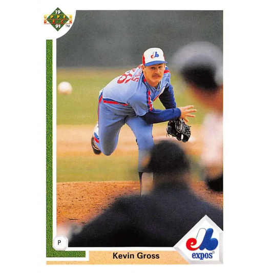 1991 Upper Deck #380 Kevin Gross NM-MT Montreal Expos Baseball Card Image 1