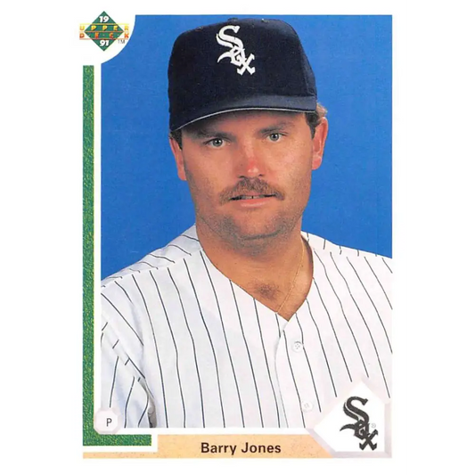 1991 Upper Deck #39 Barry Jones NM-MT Chicago White Sox Baseball Card Image 1