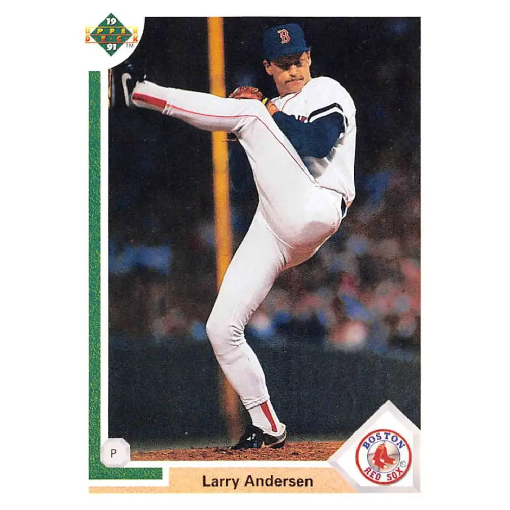 1991 Upper Deck #41 Larry Andersen EX Excellent Boston Red Sox Baseball Card  Image 1
