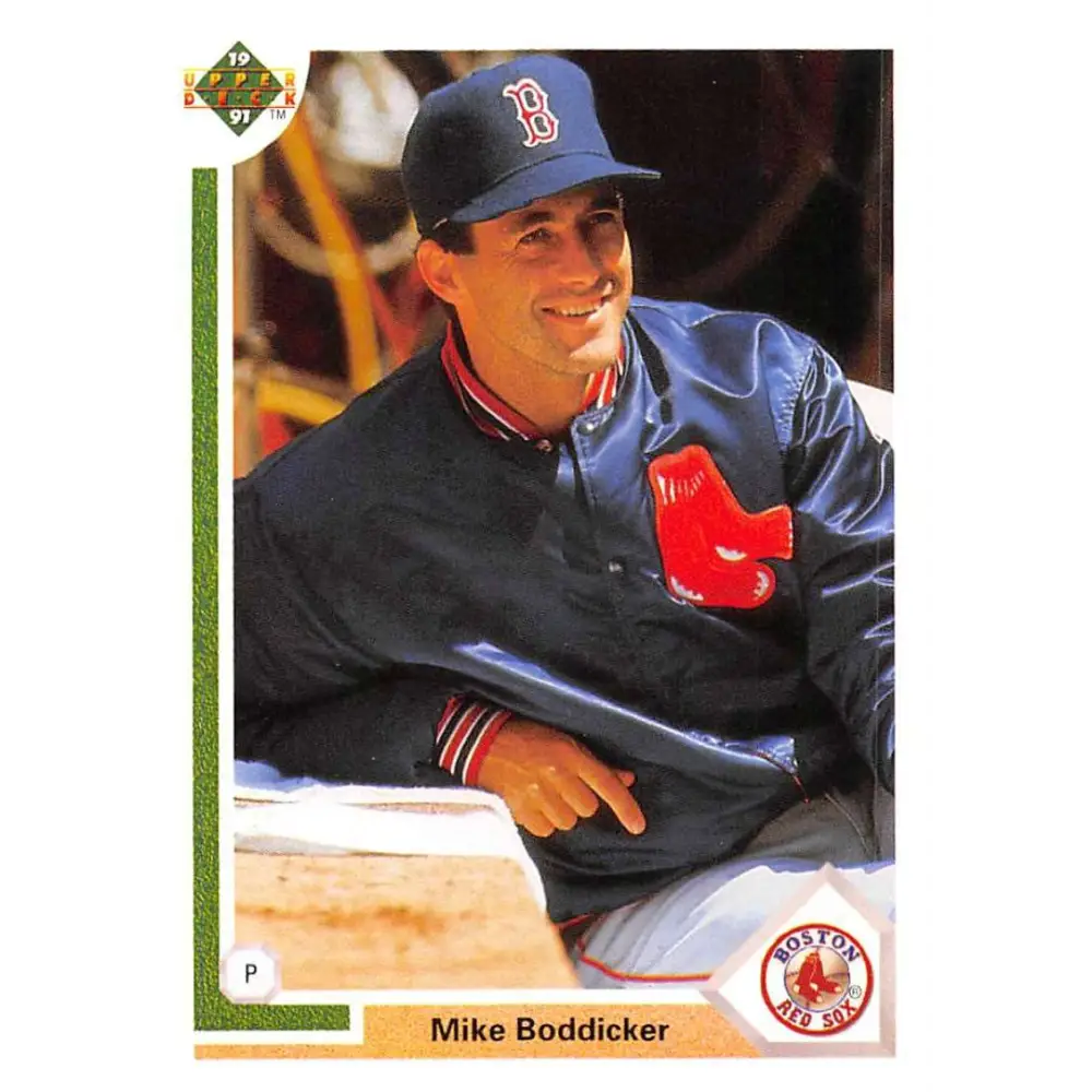 1991 Upper Deck #438 Mike Boddicker NM-MT Boston Red Sox Baseball Card Image 1