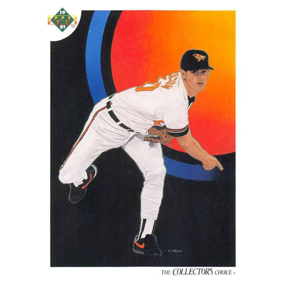 1991 Upper Deck #47 Gregg Olson TC NM-MT Baltimore Orioles Baseball Card Image 1