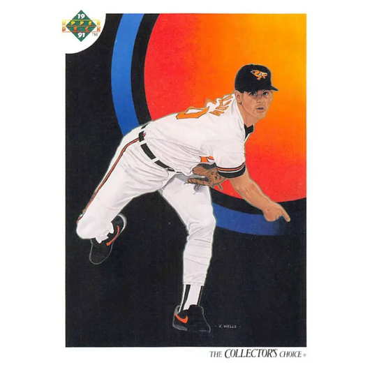 1991 Upper Deck #47 Gregg Olson TC NM-MT Baltimore Orioles Baseball Card Image 1