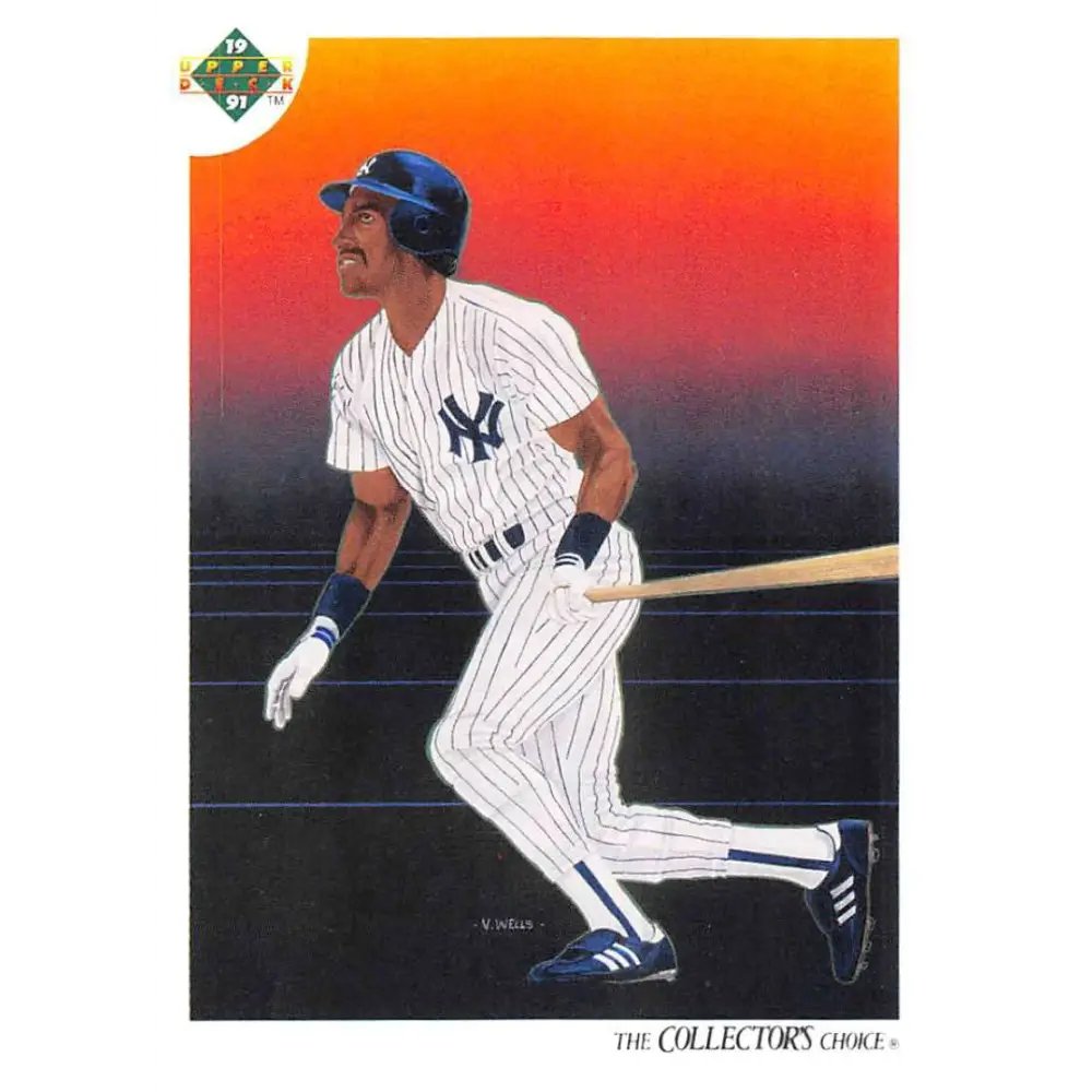1991 Upper Deck #49 Roberto Kelly EX Excellent New York Yankees Baseball Card  Image 1