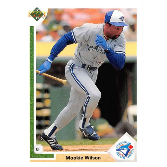 1991 Upper Deck #512 Mookie Wilson NM-MT Toronto Blue Jays Baseball Card Image 1